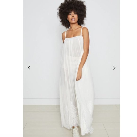 HAH Hot as Hell Mad Maxi Dress White NWT - Picture 4 of 9